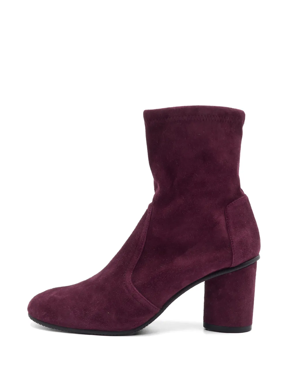 Stuart Weitzman suede block-heel boots - Viola