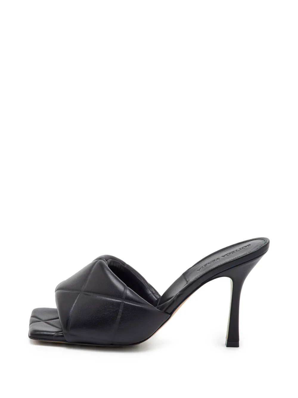 Bottega Veneta Pre-Owned Lido padded sandals - Schwarz