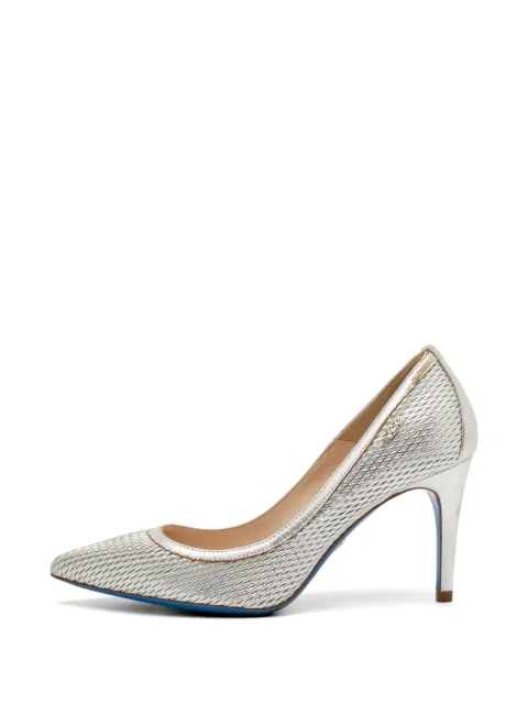 Loriblu textured pointed-toe pumps