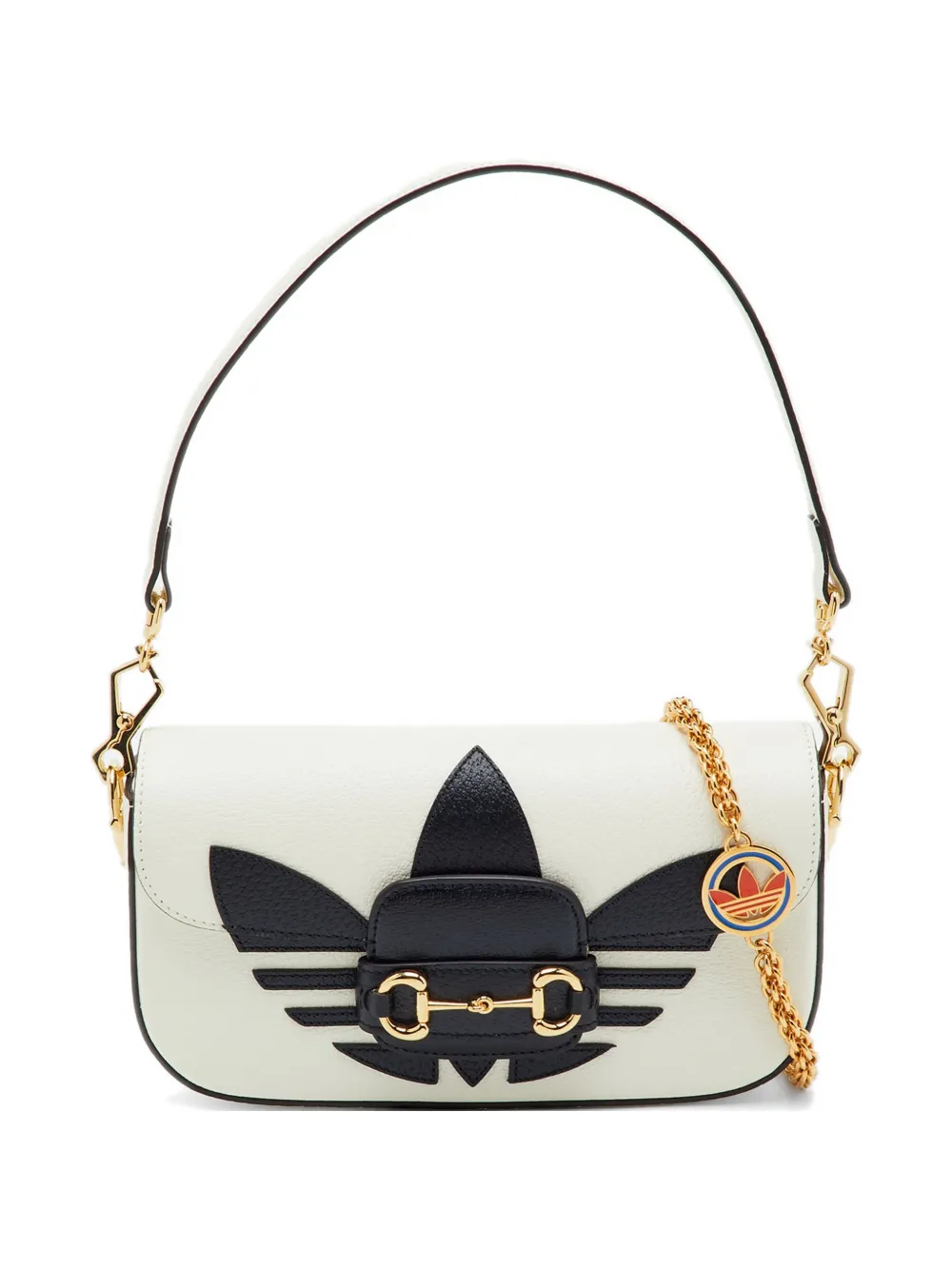 Gucci Pre-Owned x Adidas Horsebit 1955 shoulder bag - Weiß