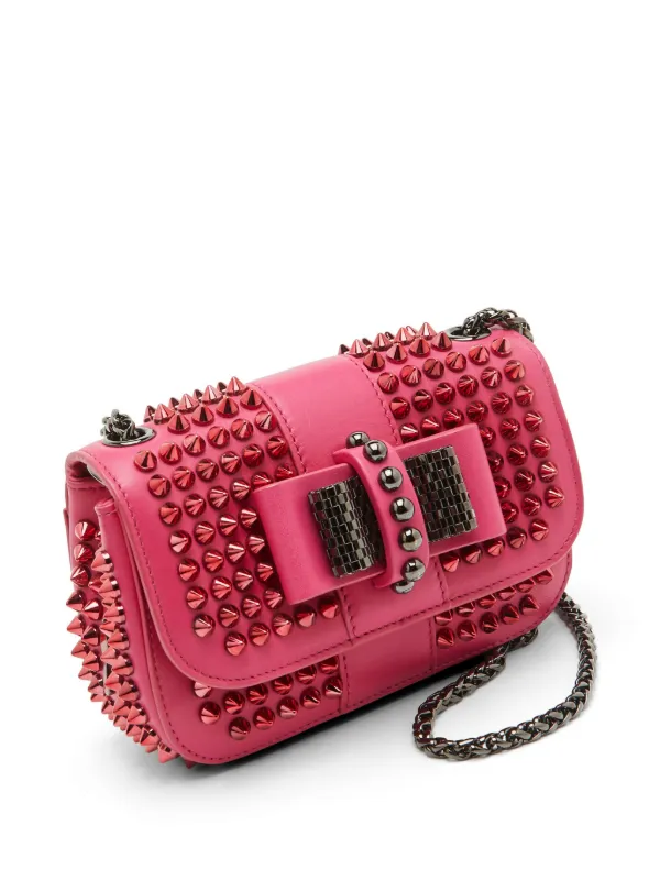 Christian Louboutin Pre-Owned Sweet Charity Spiked Mini Bag | Pink