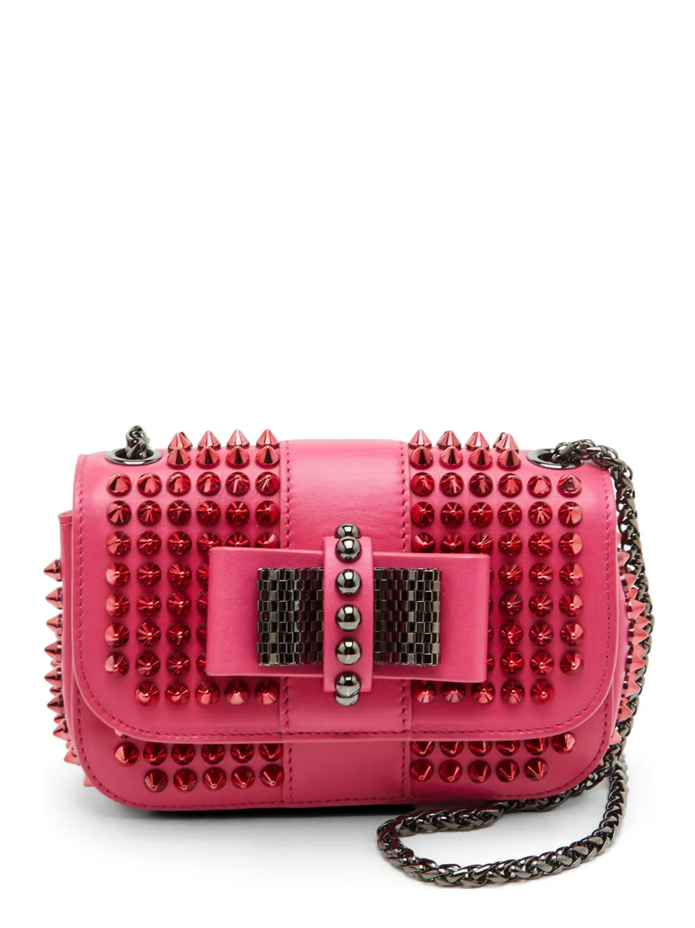 Christian Louboutin Pre-Owned Sweet Charity spiked mini bag - Rosa