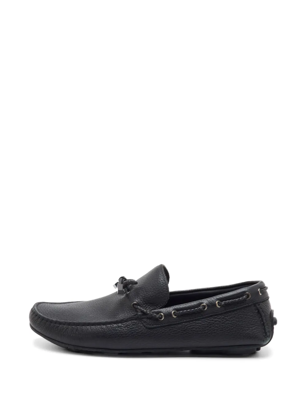 Ermenegildo Zegna Vintage bow-detailed loafers - Nero