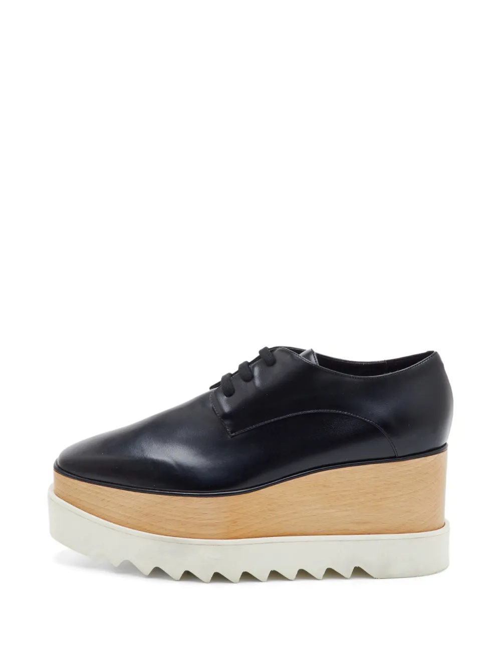 Stella McCartney Pre-Owned Elyse platform derby shoes - Nero