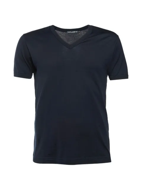 Dolce & Gabbana Pre-Owned camiseta con cuello en V