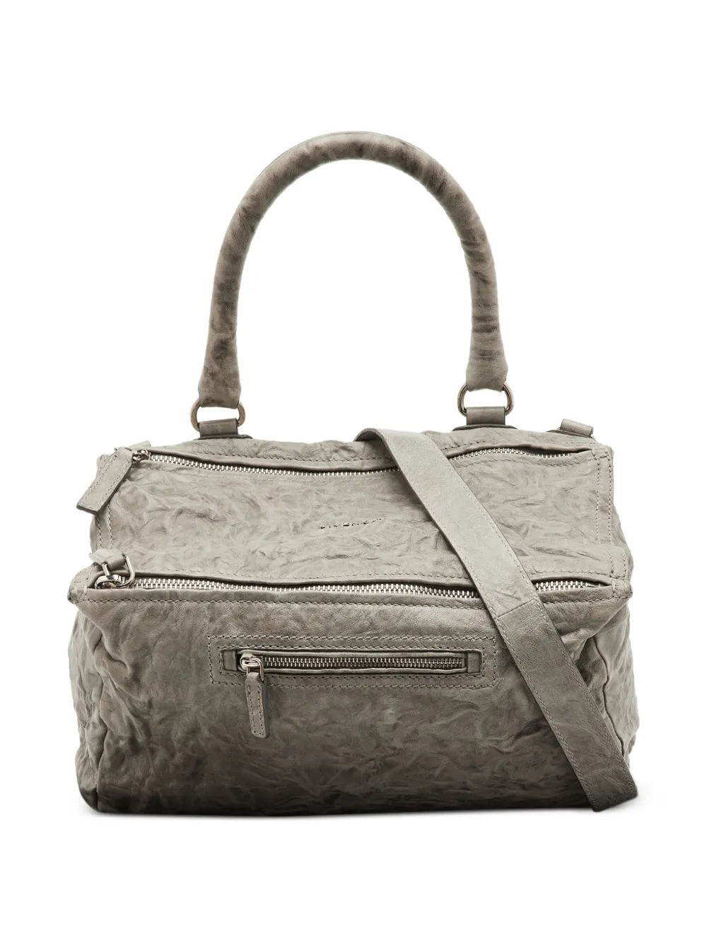 Givenchy Pre-Owned Pandora Box leather handbag - Grigio
