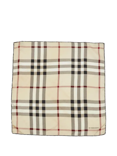 Burberry Pre-Owned Nova Check pocket square