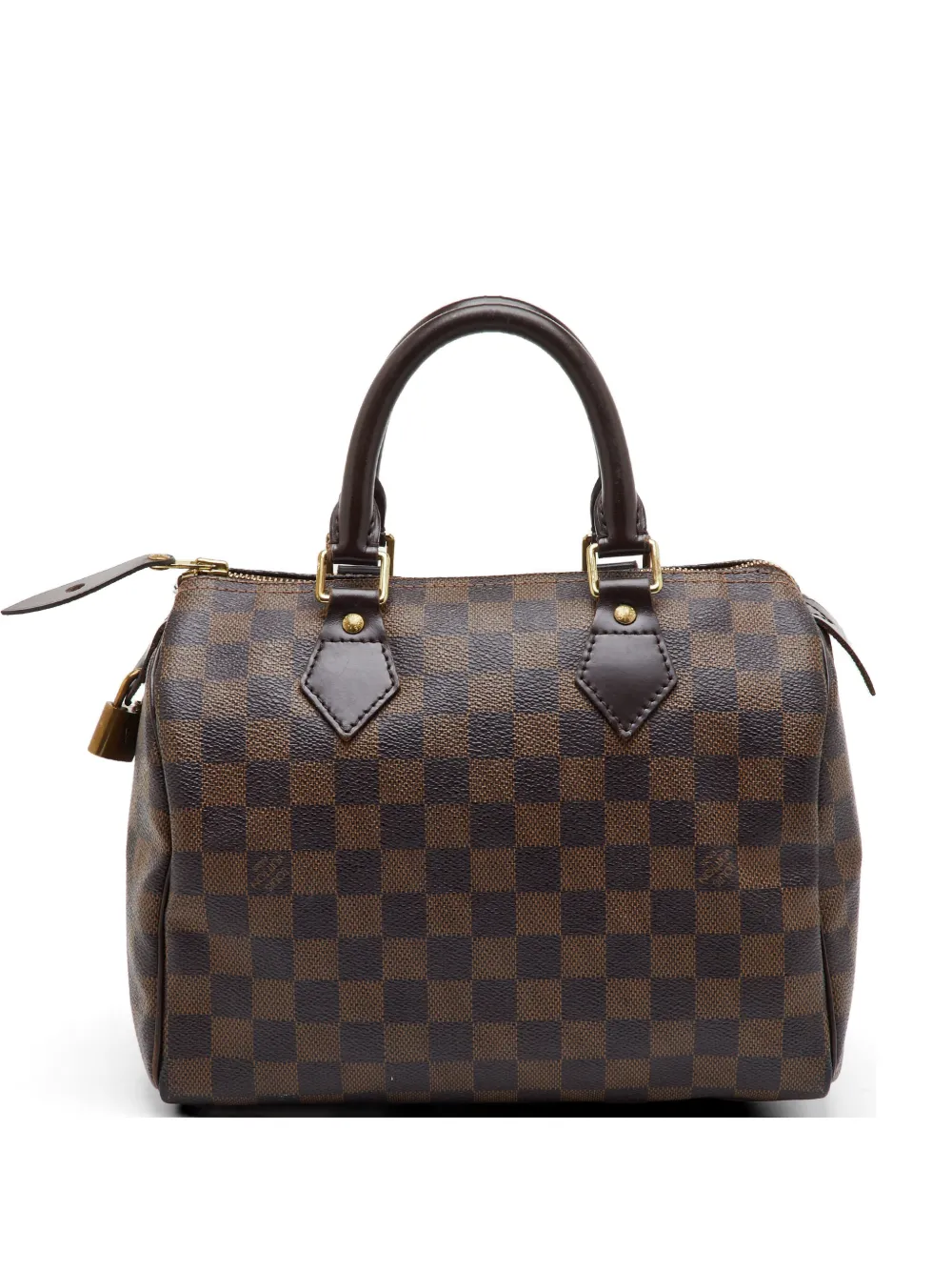 Louis Vuitton Pre-Owned Damier Ebène Speedy 25 tote bag - Braun