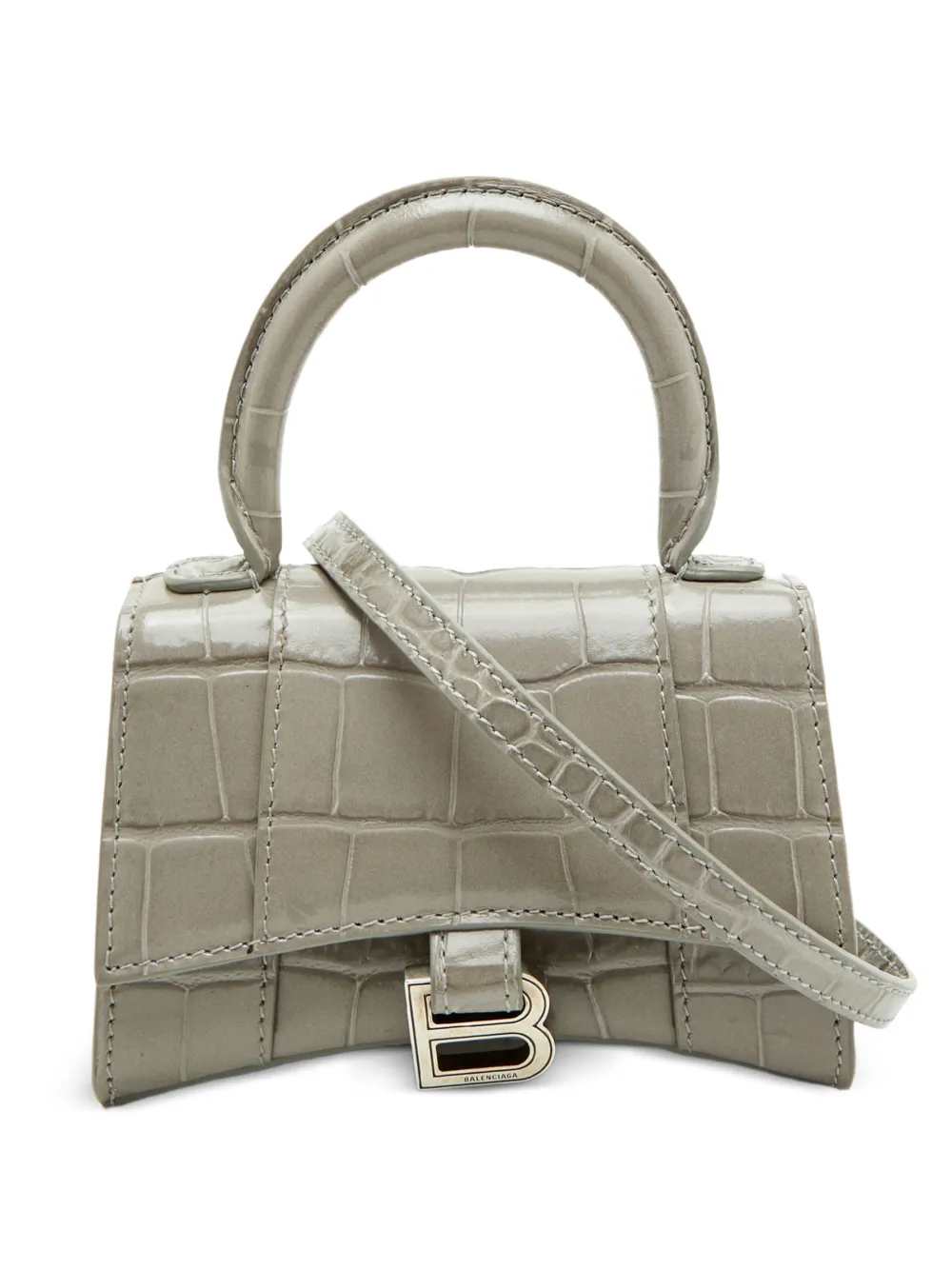 BALENCIAGA ミニ クロコ ミニショルダーバッグ 新品未使用】ミニ