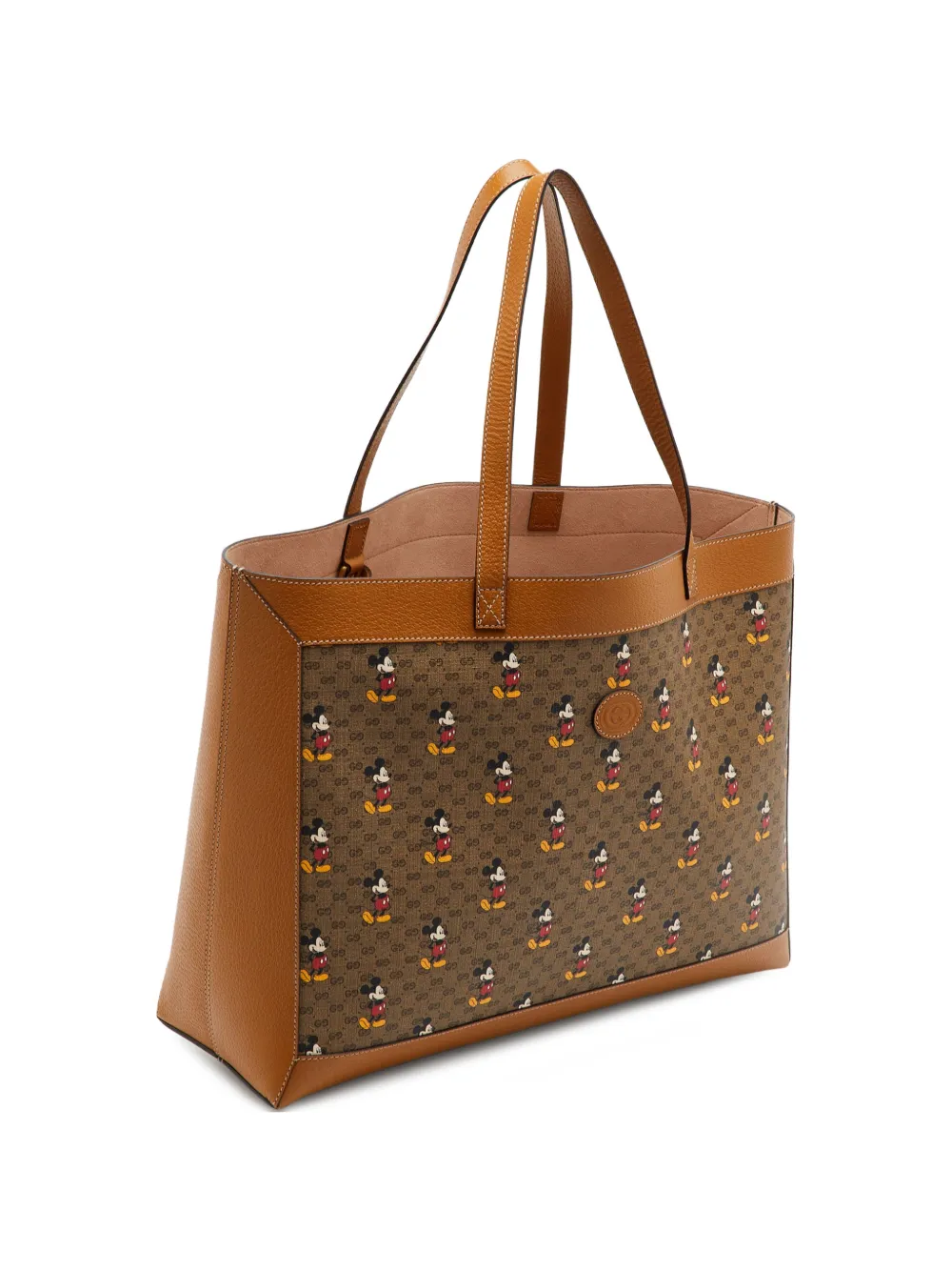 Gucci Pre-Owned x Disney GG Supreme tote bag - Marrone