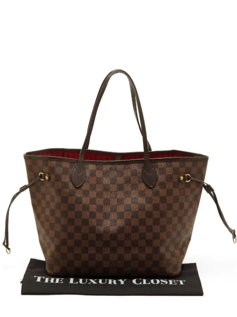Louis Vuitton Pre-Owned Neverfull MM Damier Ebene tote bag