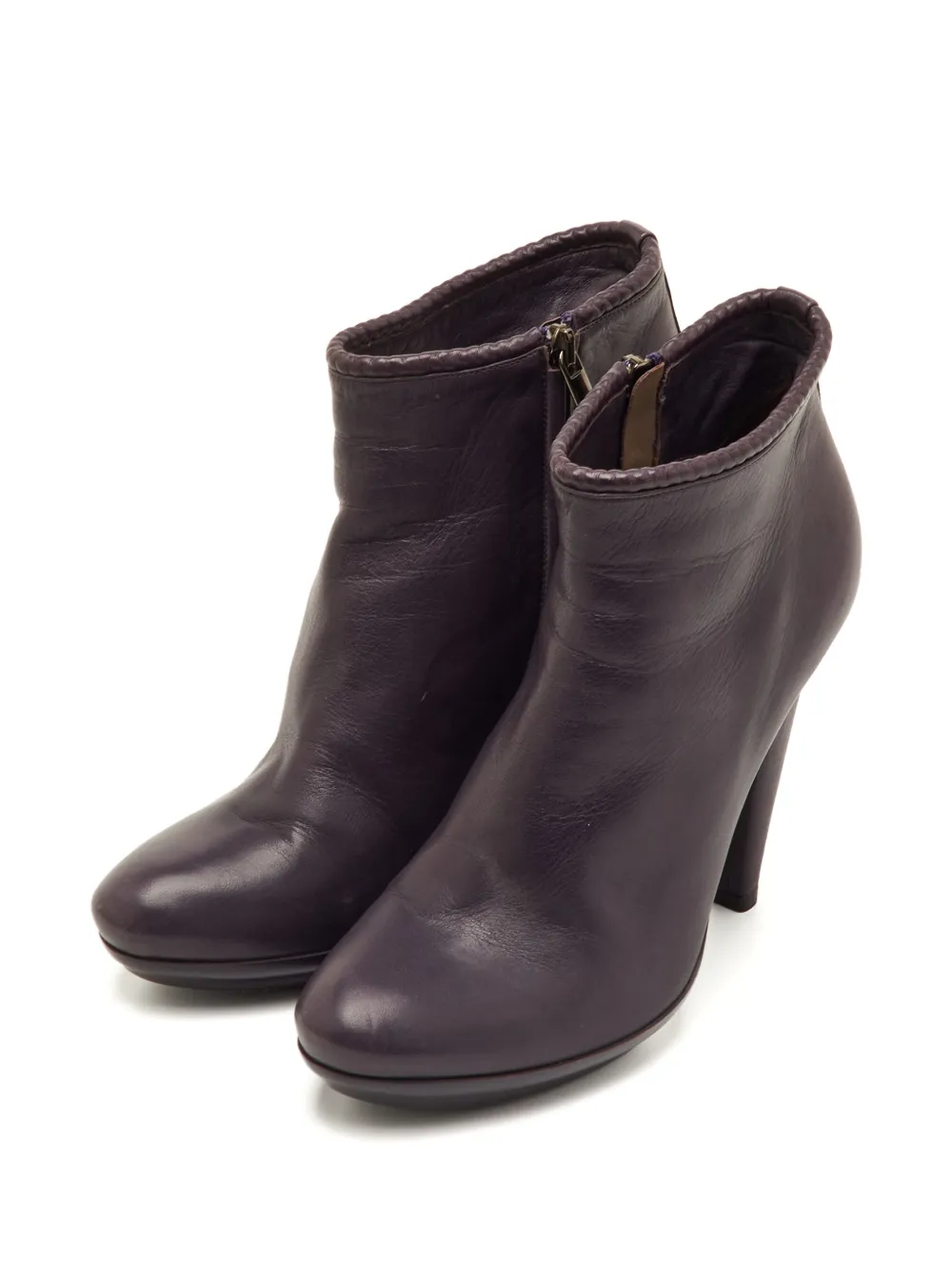 Bottega Veneta Pre-Owned leather ankle boots - Violett