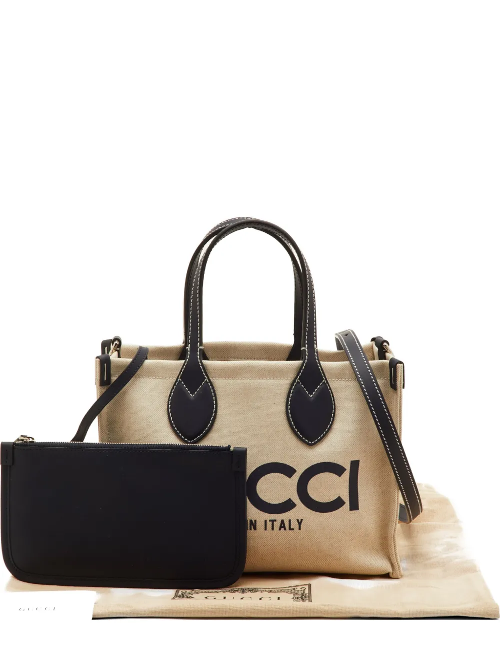 Gucci Pre-Owned canvas tote bag - Toni neutri
