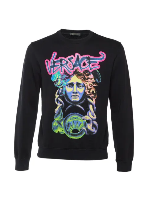 Versace Pre-Owned sudadera con estampado gráfico