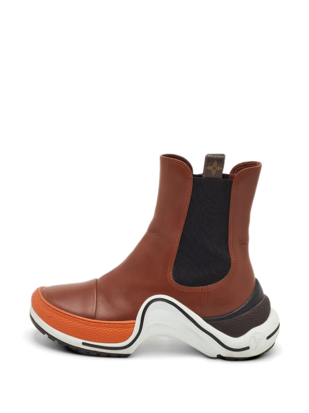 Louis Vuitton Pre-Owned Archlight leather sneakers - Marrone