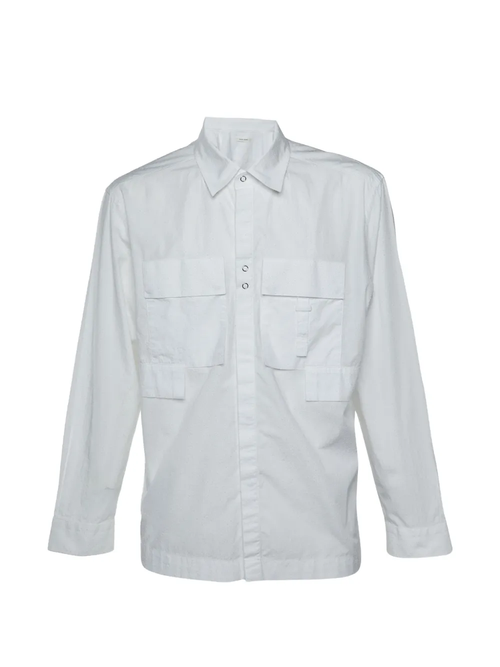 Craig Green pocket-details cotton shirt - Bianco