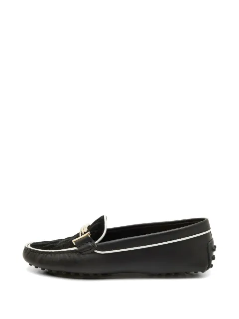 Tod's Vintage Double T quilted mocassins
