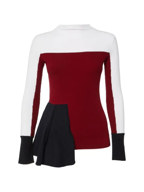 Sportmax Vintage Top con pieghe