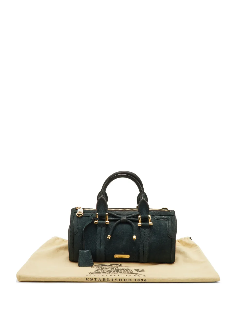 Burberry Pre-Owned bow-detail tote bag - Verde
