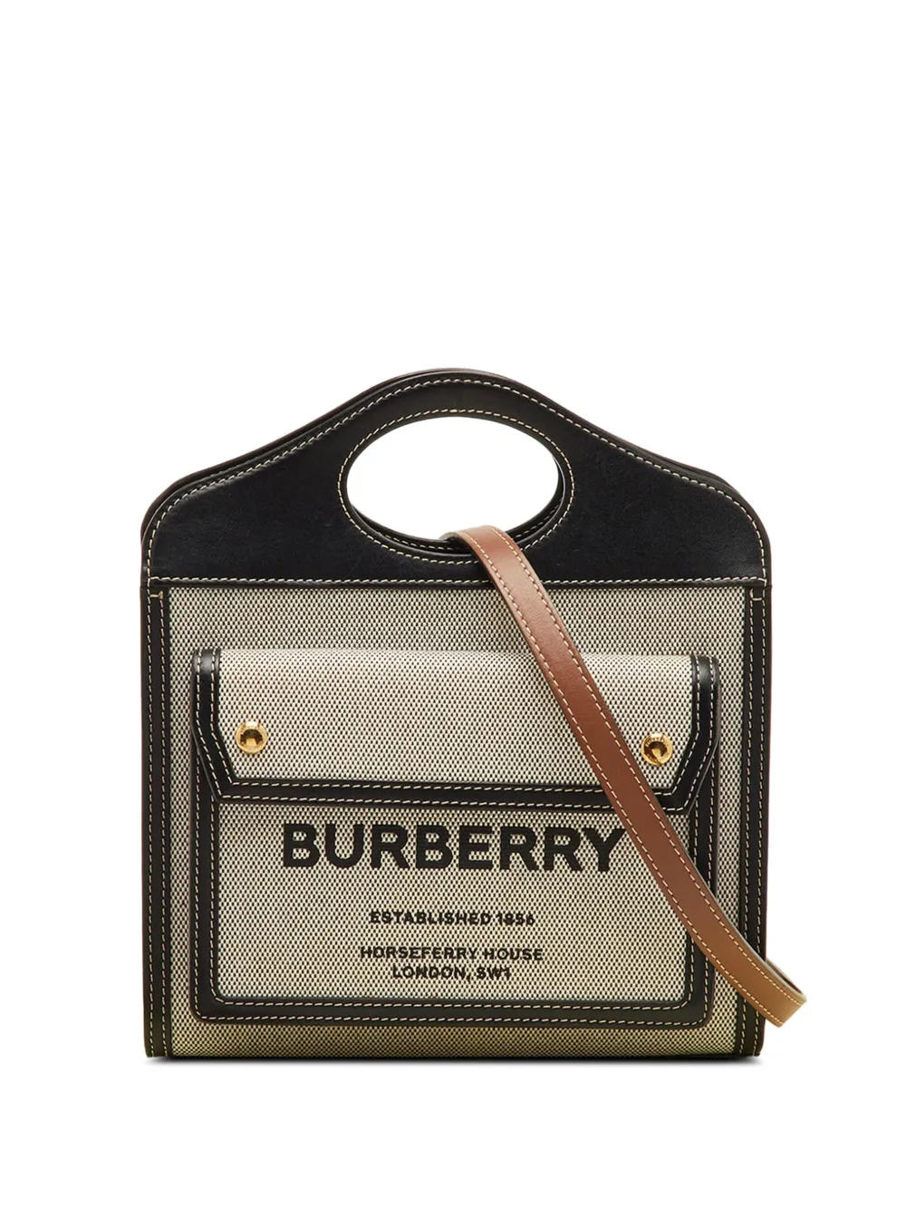 Burberry Pre-Owned Mini Pocket tote bag - Toni neutri
