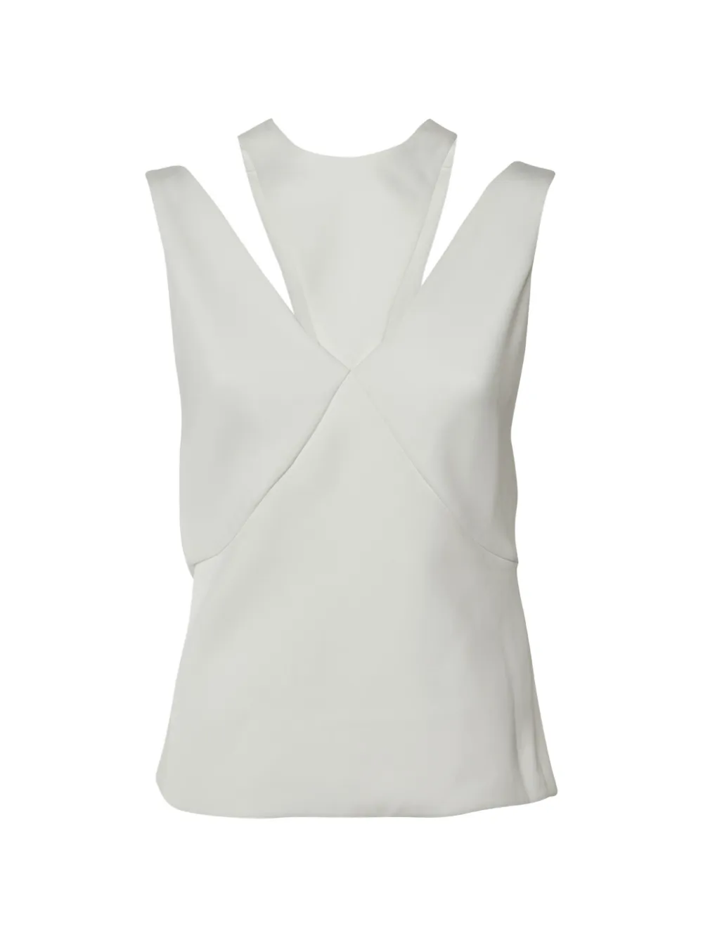 Balenciaga Pre-Owned draped sleeveless top - Bianco