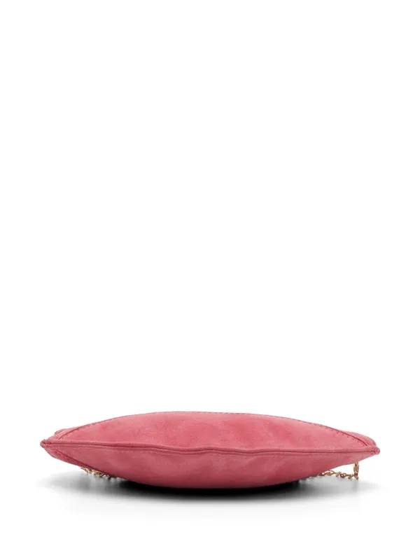 Charlotte Olympia Medium Lip Clutch Bag | Pink | FARFETCH