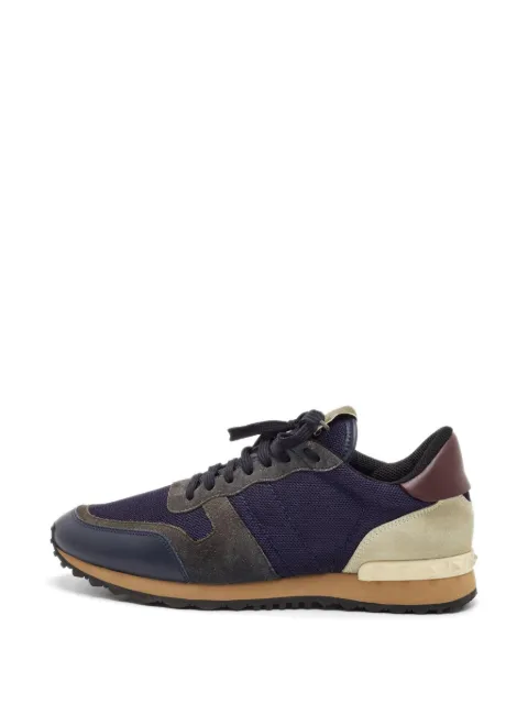 Valentino Garavani Pre-Owned Rockrunner panelled sneakers