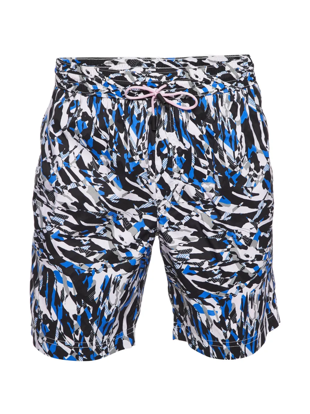 Roberto Cavalli Vintage short de bain à imprimé graphique - Blanc