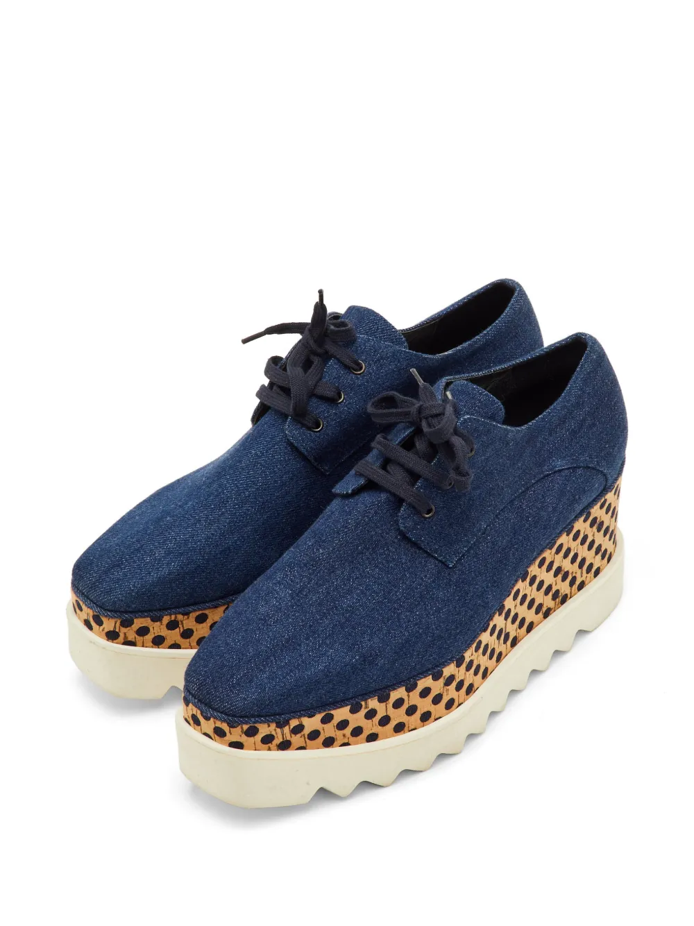 Stella McCartney Pre-Owned Elyse platform sneakers - Blau