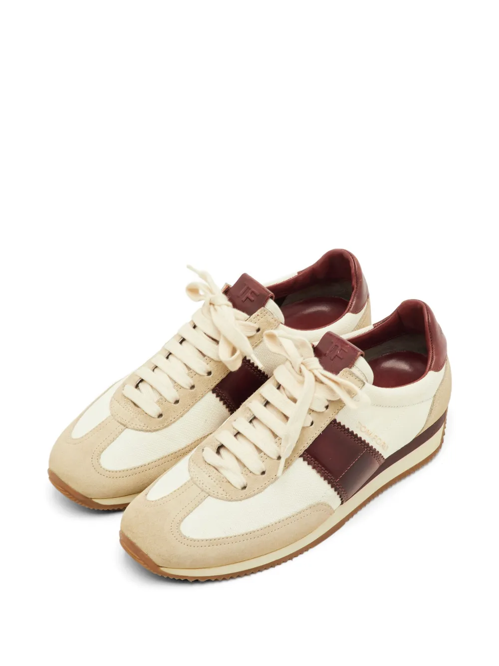 Tom Ford Vintage Archer low-top sneakers - Nude