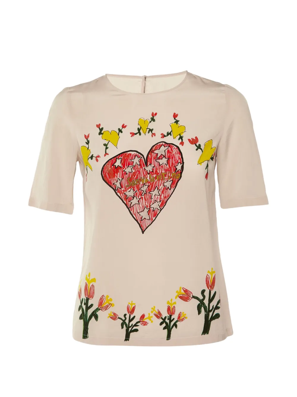 Dolce & Gabbana Pre-Owned printed top - Rosa