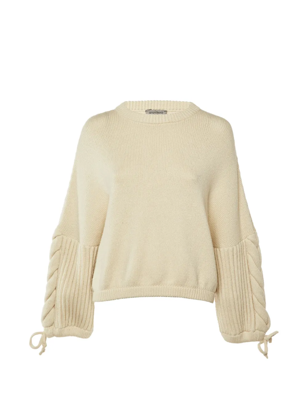 Sportmax Bell-sleeve sweater - Toni neutri