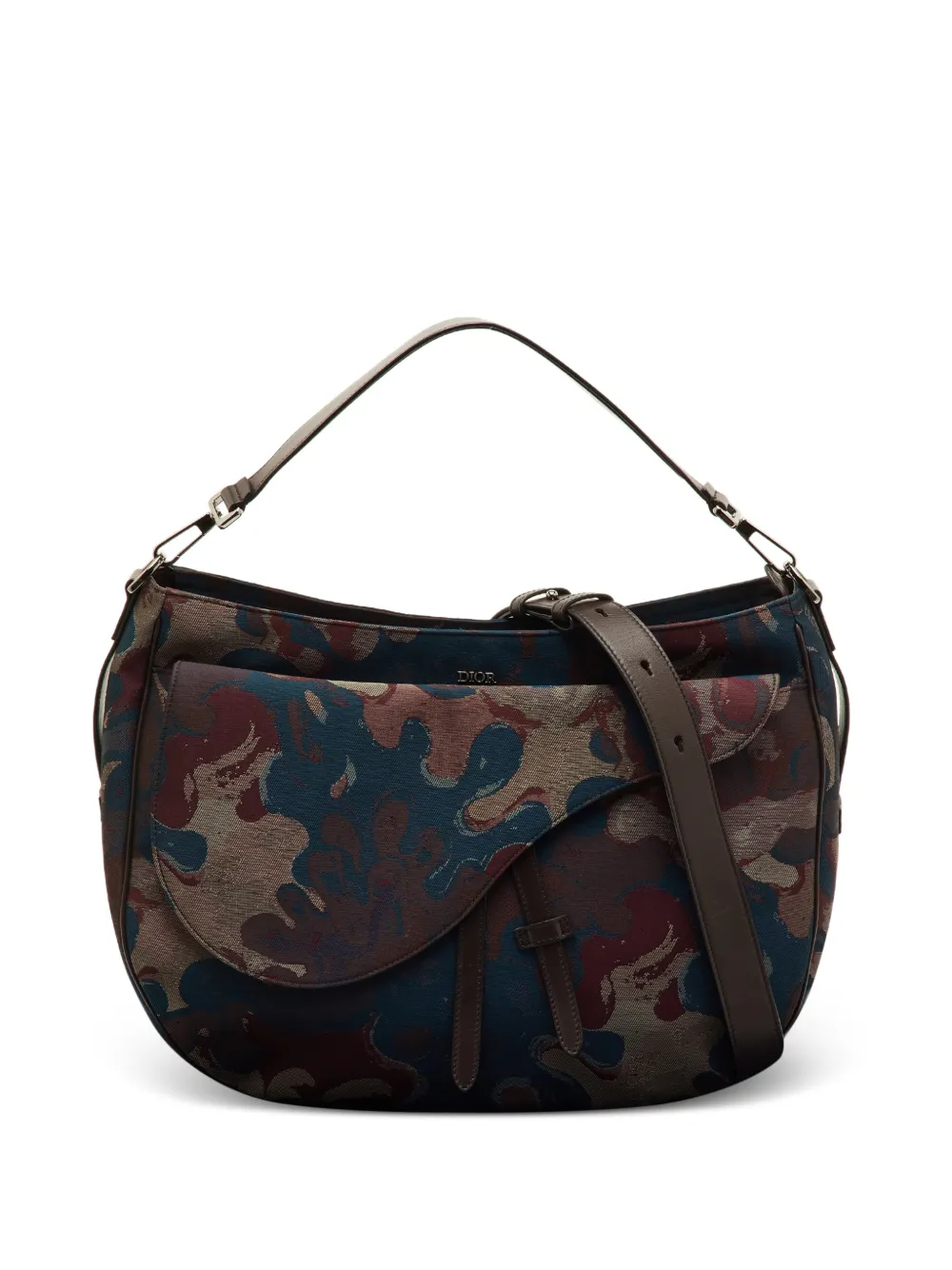 Christian Dior Pre-Owned Saddle Peter Doig shoulder bag - Blu