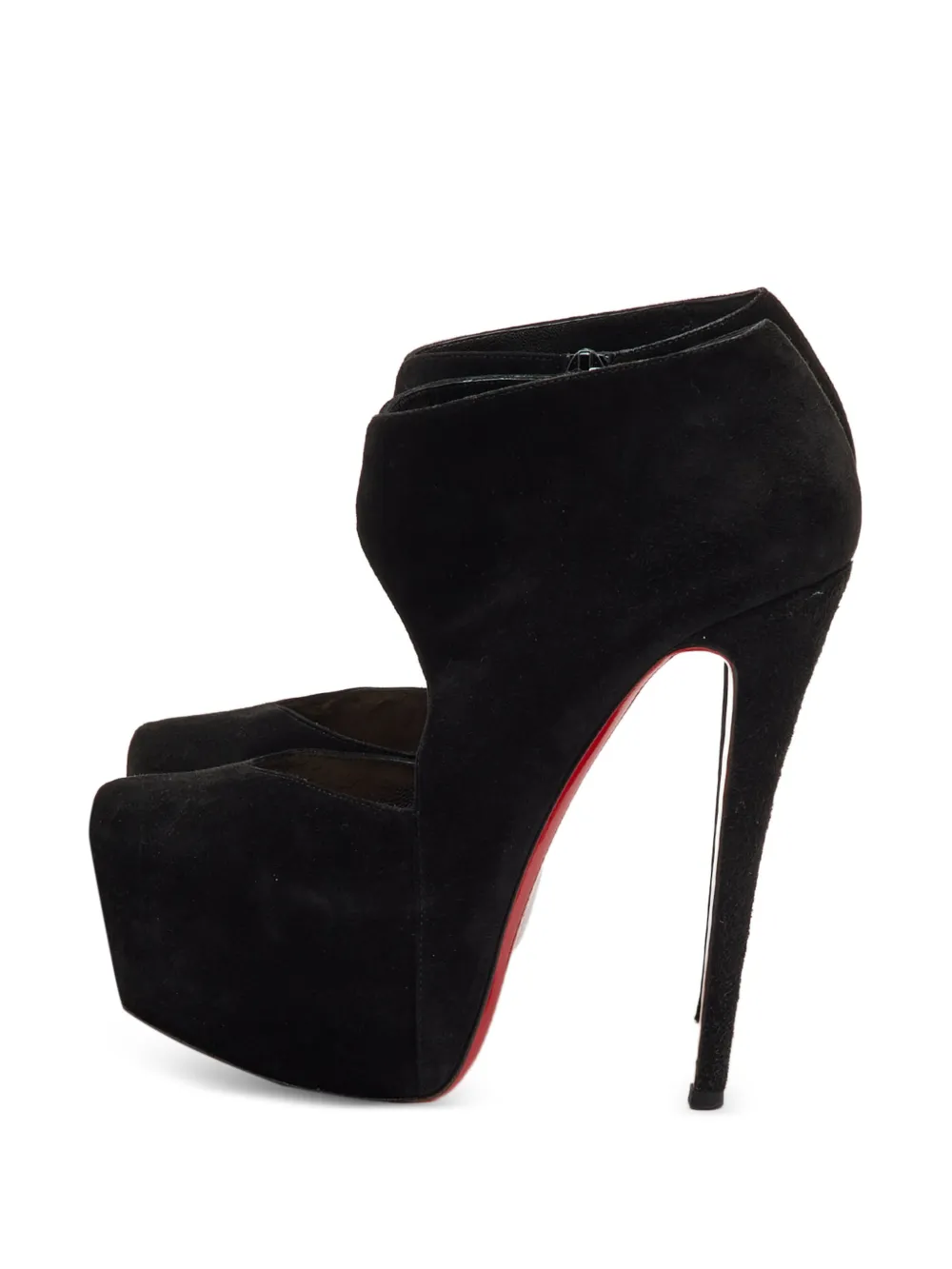 Christian Louboutin Pre-Owned Donue platform pumps - Schwarz