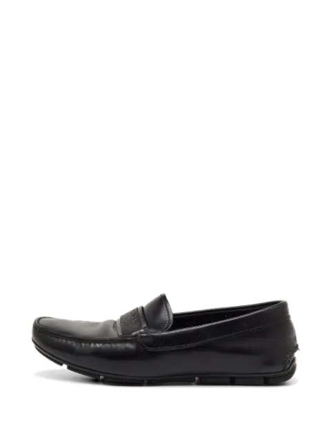 Prada Pre-Owned leather loafers