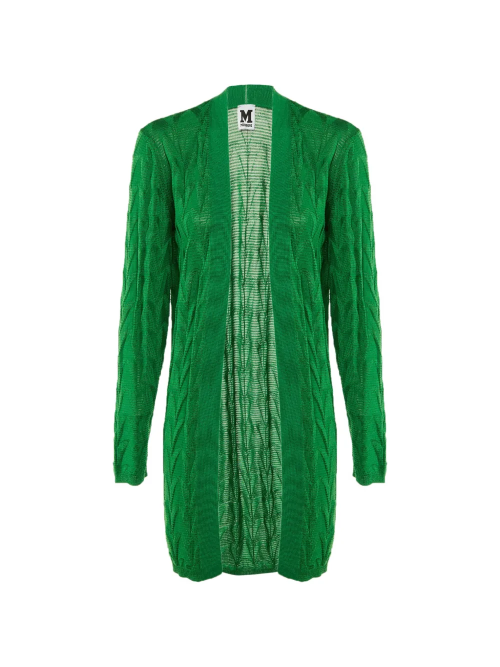Missoni Pre-Owned fine-knit cardi-coat - Verde