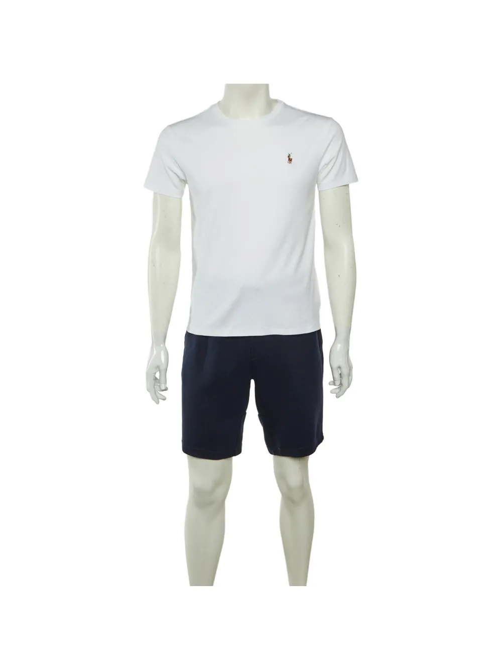 Polo Ralph Lauren Vintage custom slim-fit T-shirt and shorts set - Blu