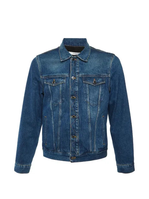 Givenchy Pre-Owned logo-print denim jacket
