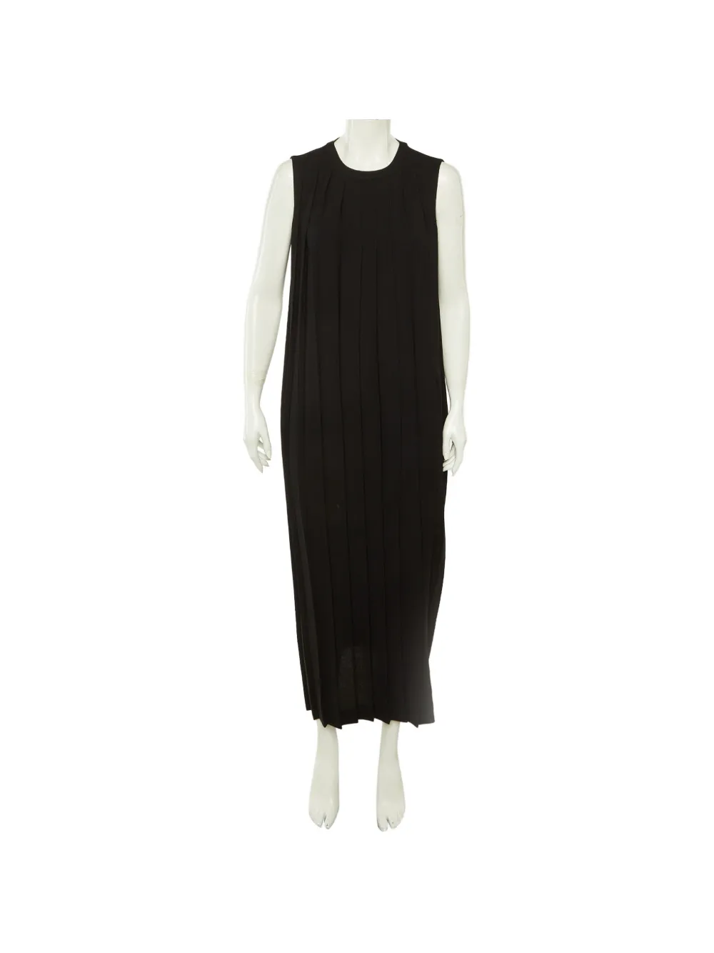 Neil Barrett Pleated maxi dress - Nero