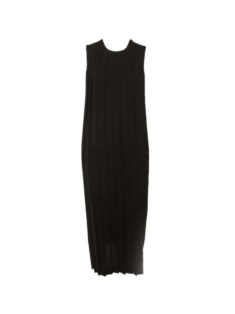 Neil Barrett Pleated maxi dress - Nero