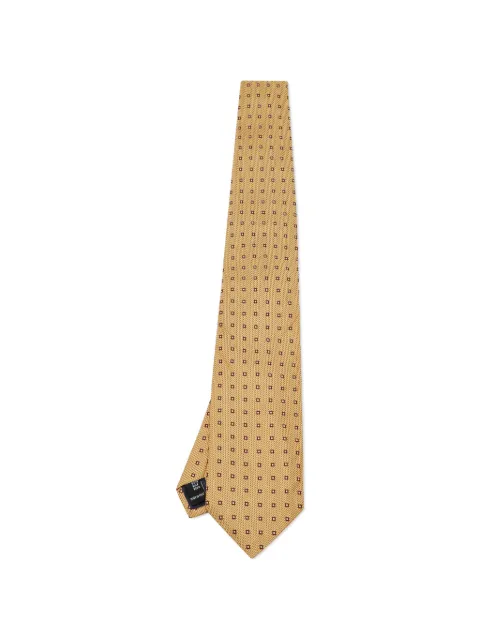 Balenciaga Pre-Owned square-pattern silk tie