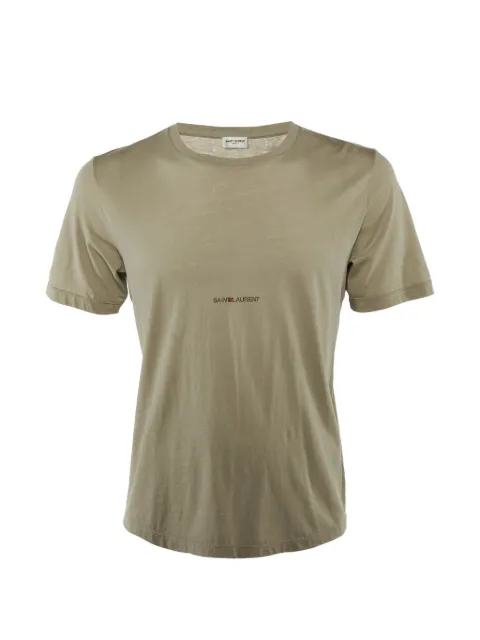 Saint Laurent Pre-Owned t-shirt à logo imprimé