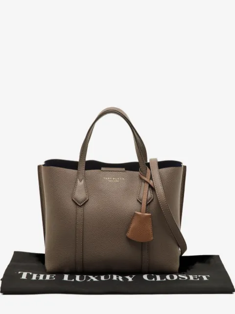 Tory Burch 페리 스몰 레더 토트 백