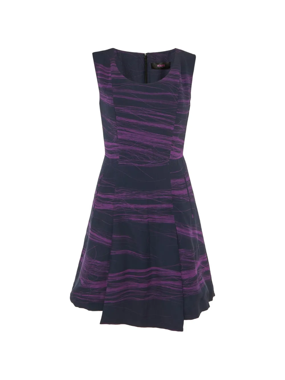 Versus Pre-Owned sleeveless crepe dress - Blu