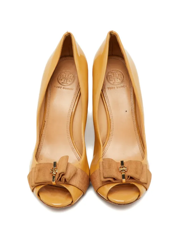 Tory Burch Trudy ウェッジパンプス | ニュートラル | FARFETCH JP