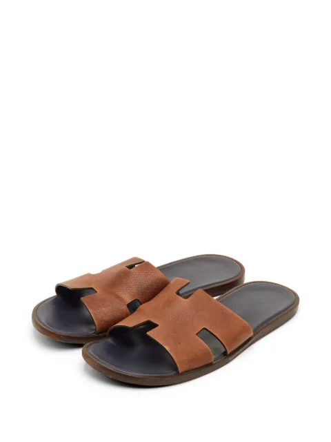 Hermès Pre-Owned Izmir leather sandals