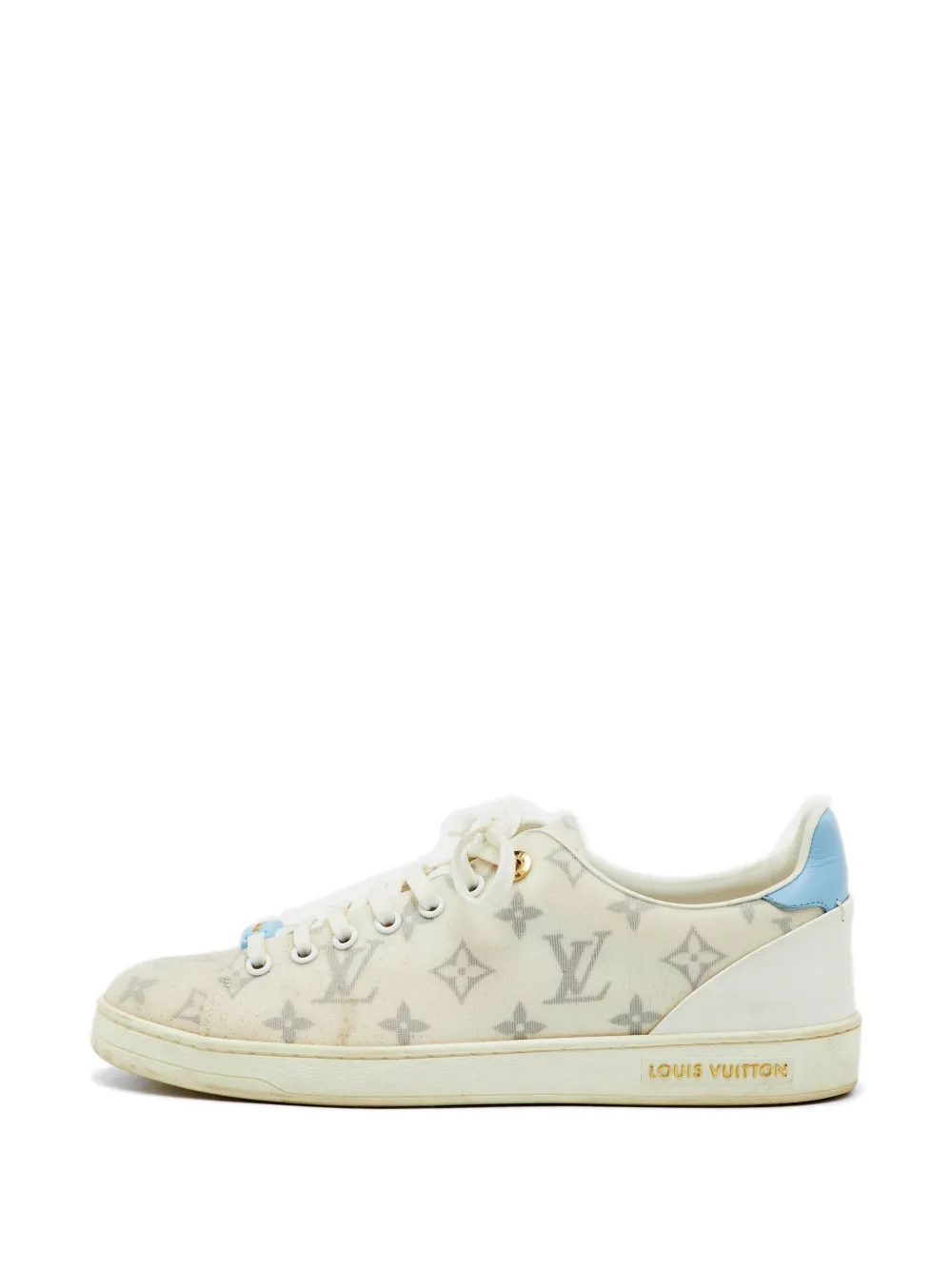 Louis Vuitton Pre-Owned Sneakers Frontrow Monogram con lacci - Bianco