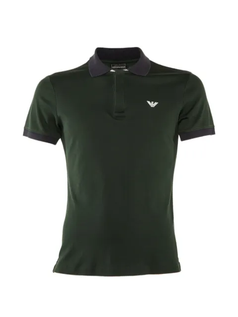 Emporio Armani Pre-Owned logo-detail polo shirt