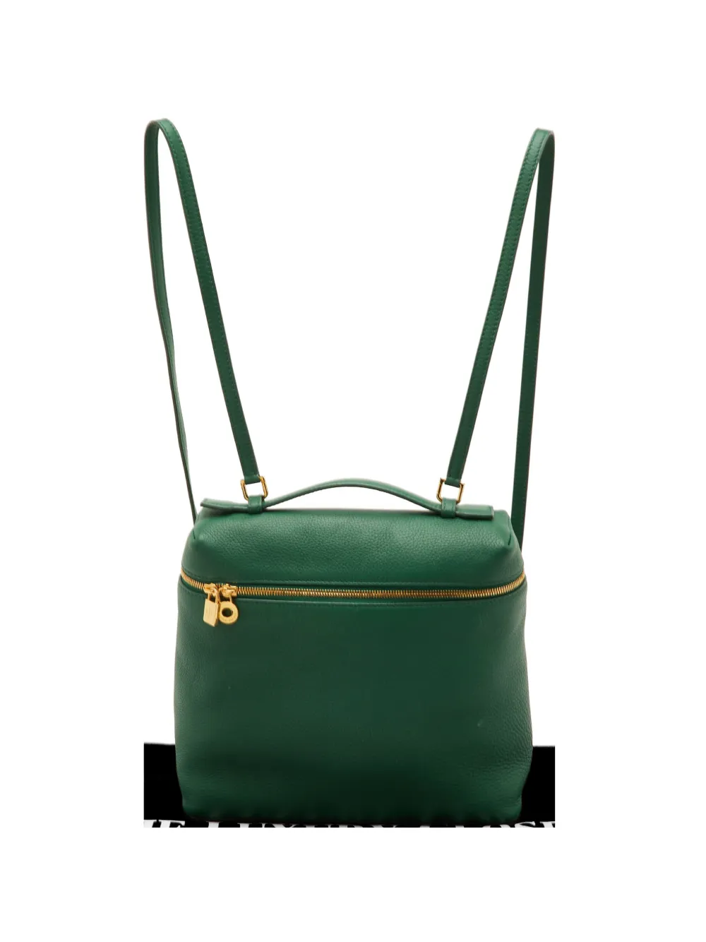 Loro Piana Pre-Owned Extra Pocket L23.5 leather backpack - Verde