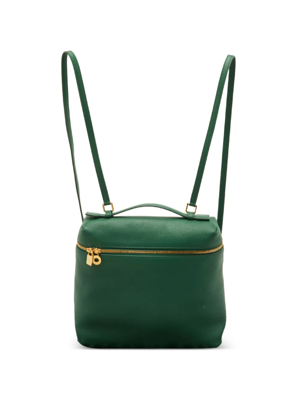 Loro Piana Pre-Owned Extra Pocket L23.5 leather backpack - Verde